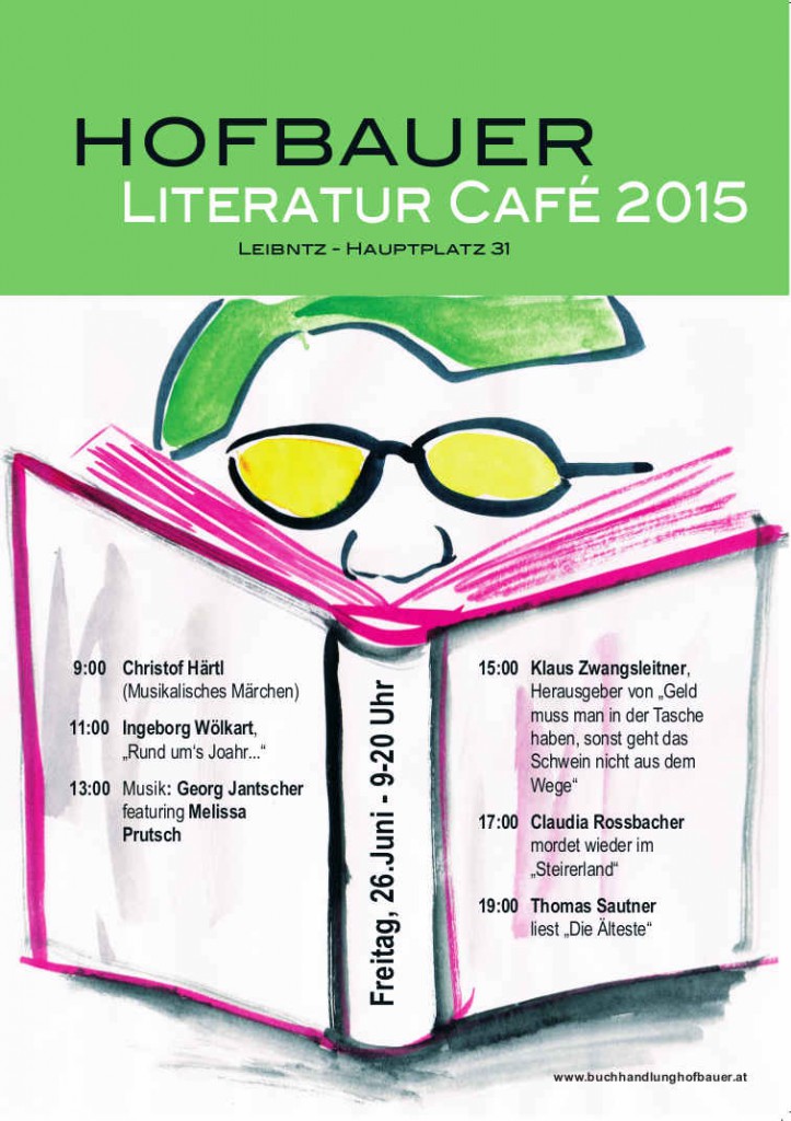Literaturcafe Plakat